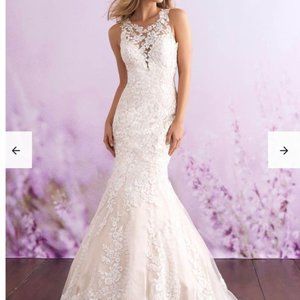 Allure Bridals Fit-and-Flare Wedding Dress